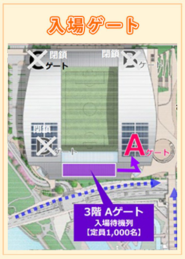 入場ゲート